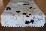 It’s all in black & white / cycling fabric, how exciting!
